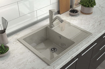 Мойка глянец М-15 Horke песочный